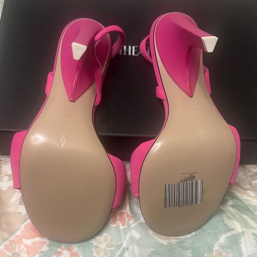 The Attico Vibrant Pink Heels - Picture 2 of 4